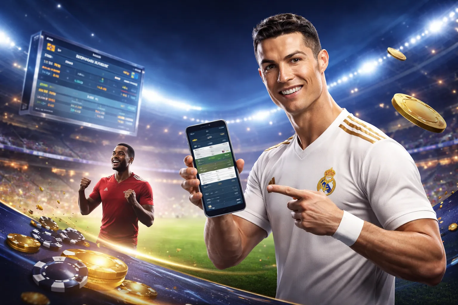 Giao diện ứng dụng tk66 live apk trên điện thoại thông minh